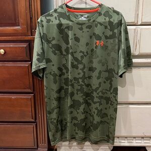 Under Armour Men's Olive Camo Tee